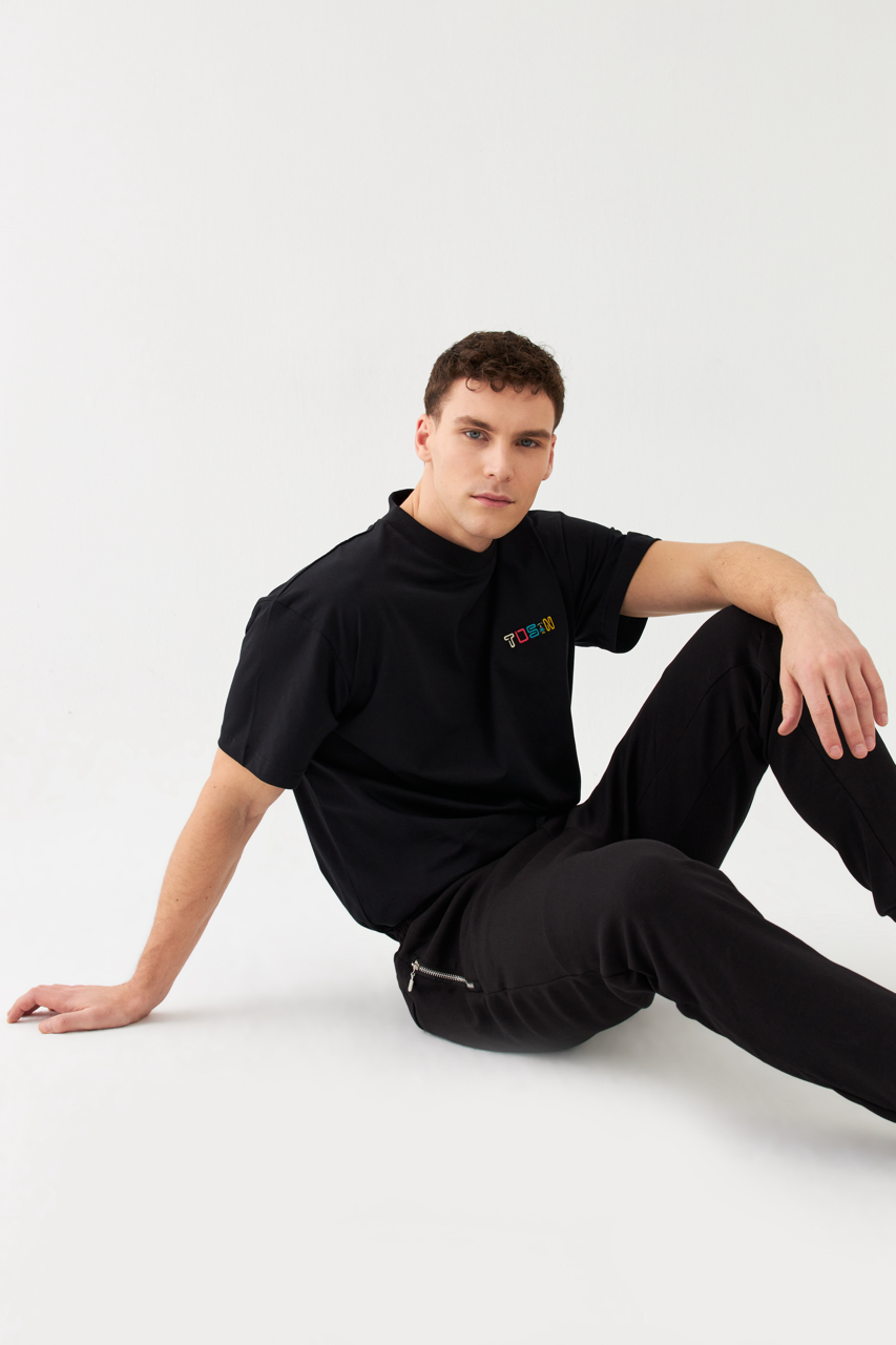 The Brand Regular Fit Herren Jogger Schwarz